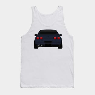 R32 rear Navy Tank Top